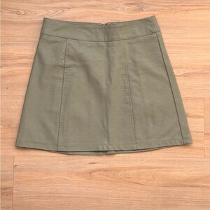 Forever 21 Olive Green Circle Skirt